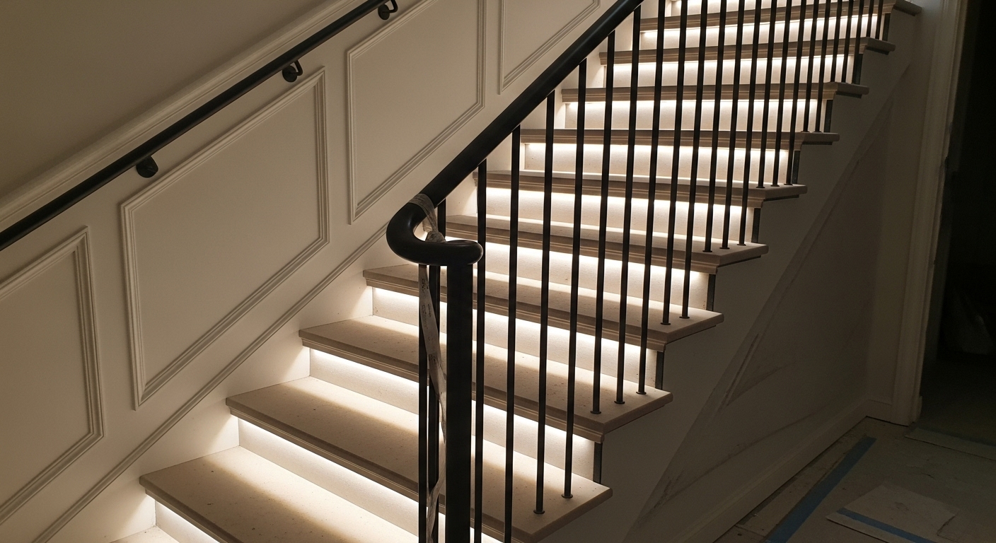 Illuminated Staircase