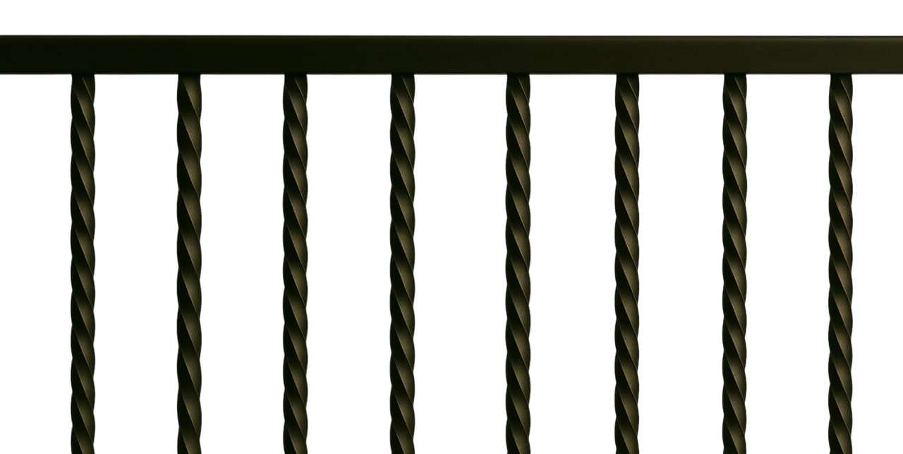 HelixTwist Picket Railing