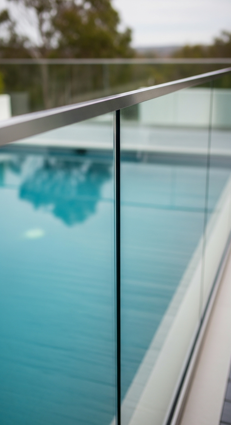 Pool Glass Railing