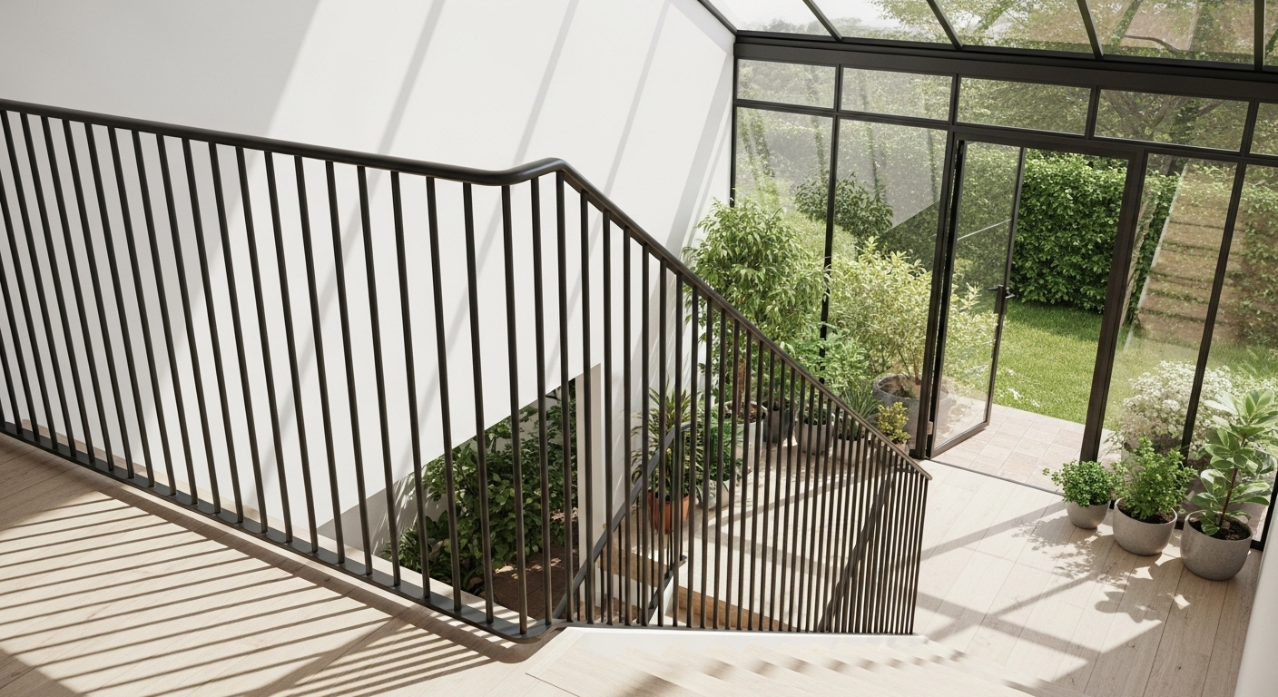 Outdoor Deck Railing