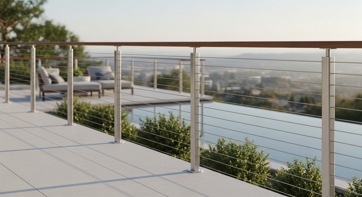 Outdoor Deck Railing