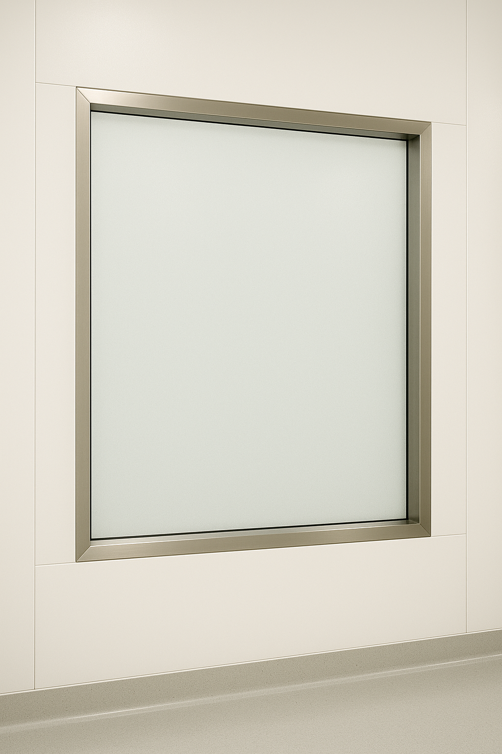 laboratory window showing before and after privacy control functionality