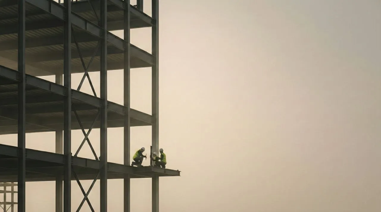 Custom steel staircase stringer and cantilevered canopy on a West Vancouver luxury custom home by LOUEI Metal Arts