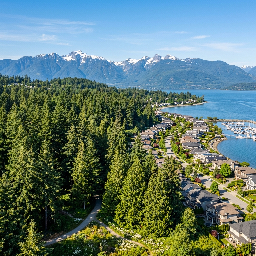 Vibrant natural landscape of Surrey, British Columbia — LOUEI Metal Arts